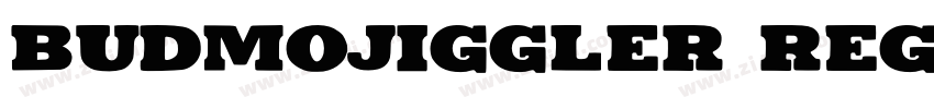 BudmoJiggler Regular字体转换